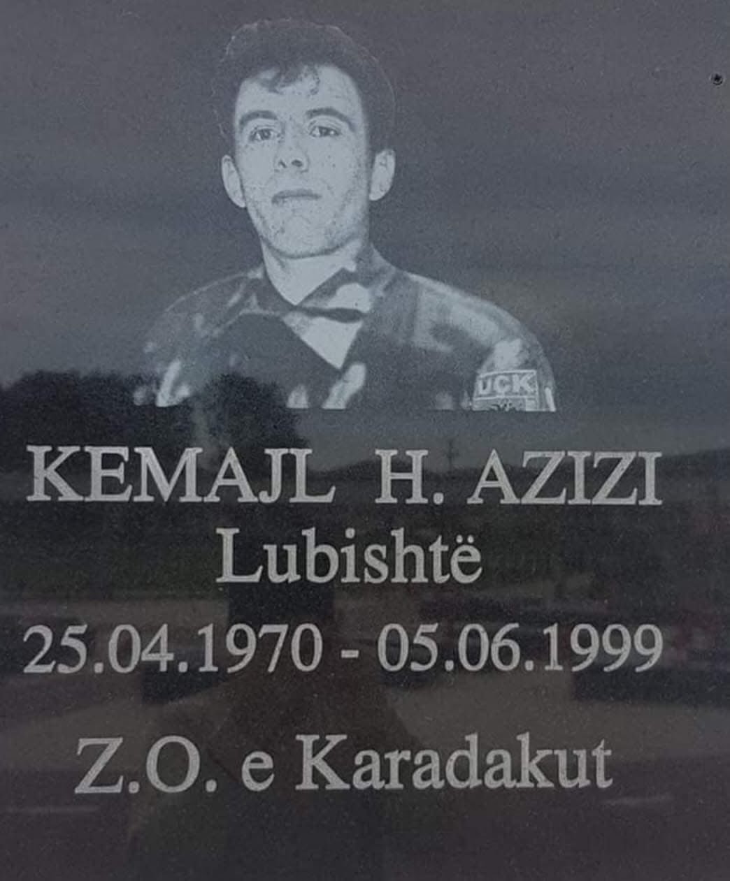 Dëshmori Kemajl Hamdi Azizi
