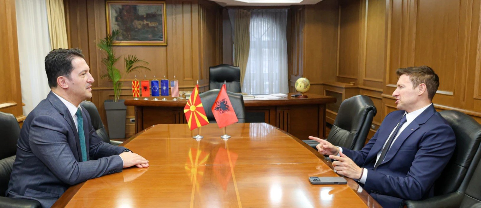 Sali-Meidani: One Stop Shop do rrisë bashkëpunimin ekonomik dhe tregtar ndërmjet Maqedonisë së Veriut dhe Shqipërisë