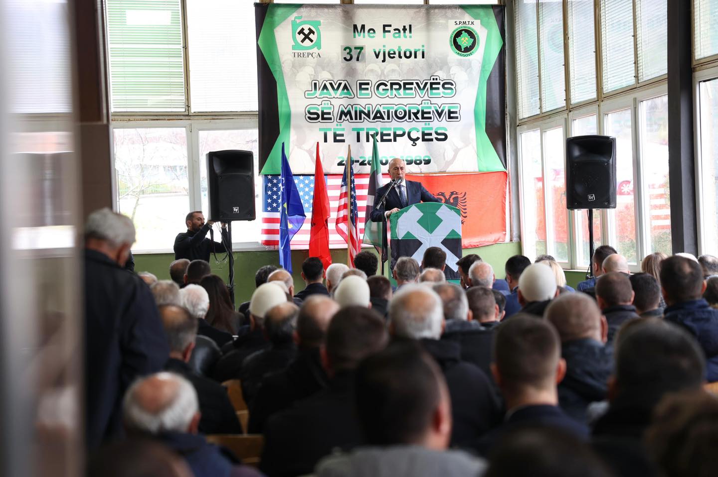 Haradinaj prezent në 37-vjetorin e grevës së minatorëve: Akte të guximshme e moment kthese