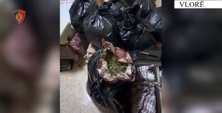 Sekuestrohen 57 kg kanabis në Vlorë/ Arrestohen dy persona