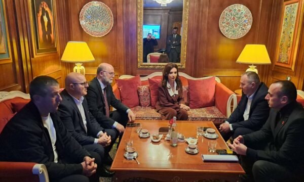 OVL-UÇK takohen me Elisa Spiropalin, kërkojnë mobilizim mbarëkombëtar për mbështetje ndaj ish-krerëve të UÇK-së në Hagë