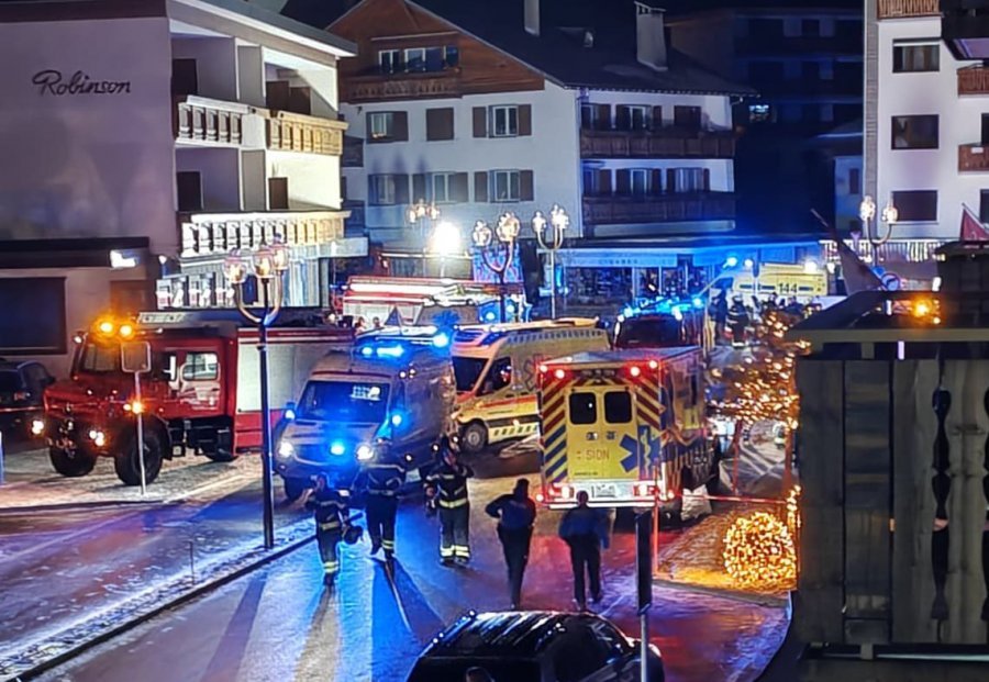 Tragjedi e madhe në Zvicër, dhjetëra të vdekur dhe rreth 100 të plagosur nga shpërthimi në një qendër skijimi 