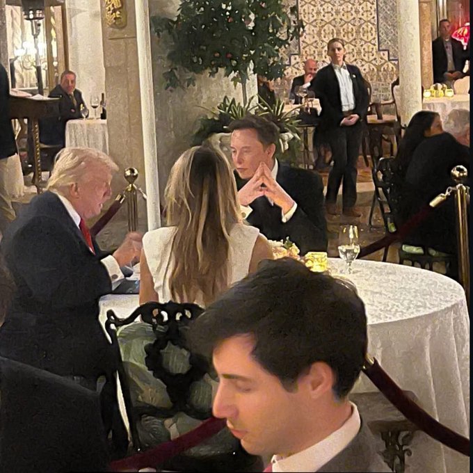 Musk dhe Trump darkojnë në Mar-A-Lago, lënë pas marrëdhëniet e acaruara prej muajsh