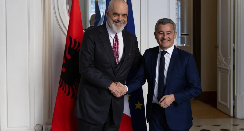 Rama takim me ministrin francez të Drejtësisë: Diskutuam për problematikat dhe draftin e ri të Kodit Penal