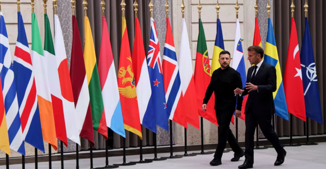 Parisi mbledh udhëheqësit perëndimorë për të ardhmen e Ukrainës
