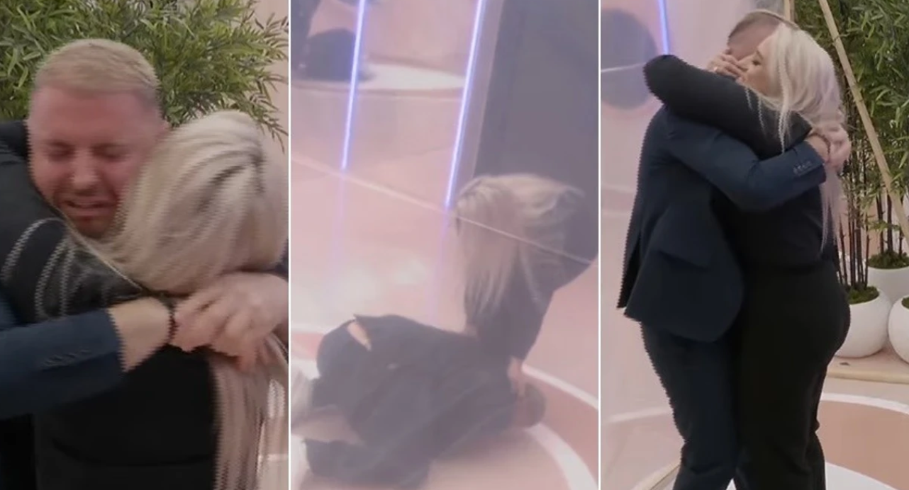 Labinot Rexha emocionohet kur sheh bashkëshorten, ia puth edhe këmbët