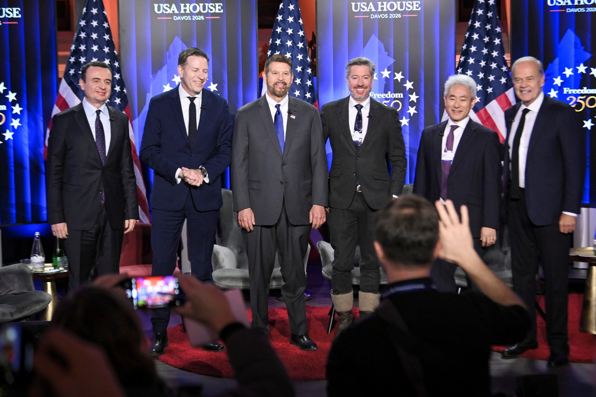 Pamje/ Kryeministri Kurti i ftuar në Shtëpinë e SHBA-së në Davos