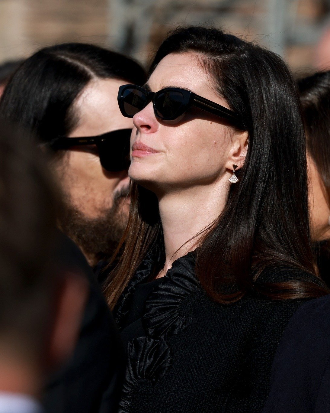 Anne Hathaway nderon Valentino-n