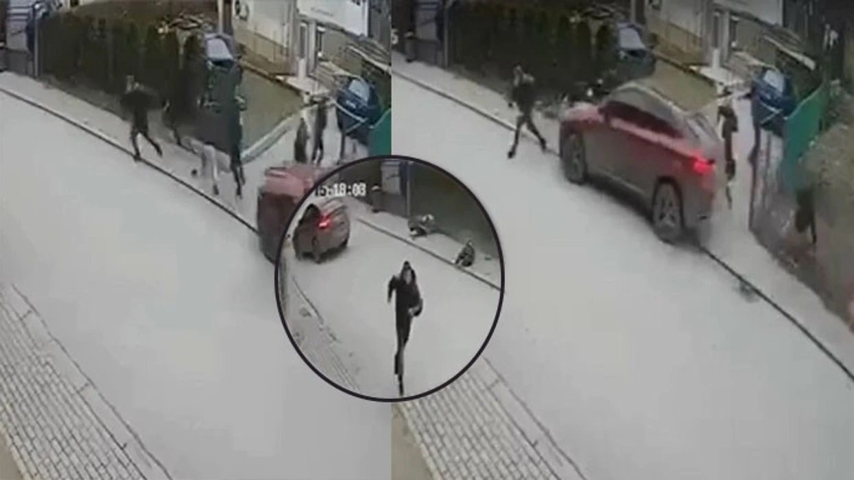 Vetura godet disa persona në Prishtinë pas incidentit me armë, pamje nga ngjarja