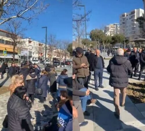 Rama viziton sot Vlorën, tregtarët protestojnë kundër zhvendosjes nga tregu aktual