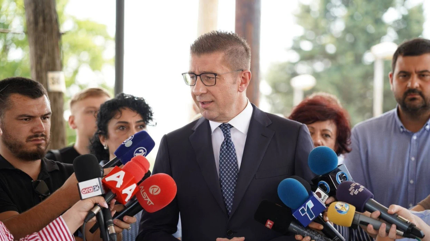 Mickoski  Kam marrë propozimet e koalicionit VLEN dhe partisë ZNAM për ministrat e rinj