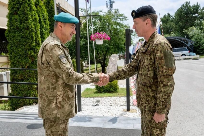 Ulutaş vlerëson kontributin e Letonisë në misionin e KFOR-it