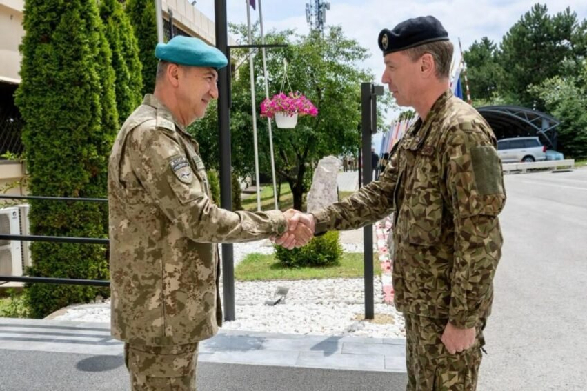 Ulutaş vlerëson kontributin e Letonisë në misionin e KFOR it