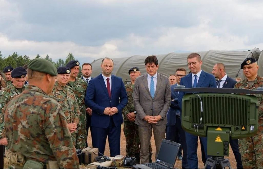 BE ja siguron pajisje ushtarake me vlerë 40 milionë euro për Ushtrinë e Maqedonisë së Veriut