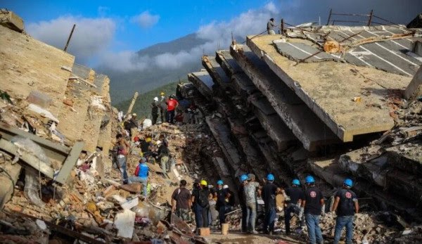 ​Numri i të vdekurve nga tërmetet në Venezuelë është rritur në 2,595