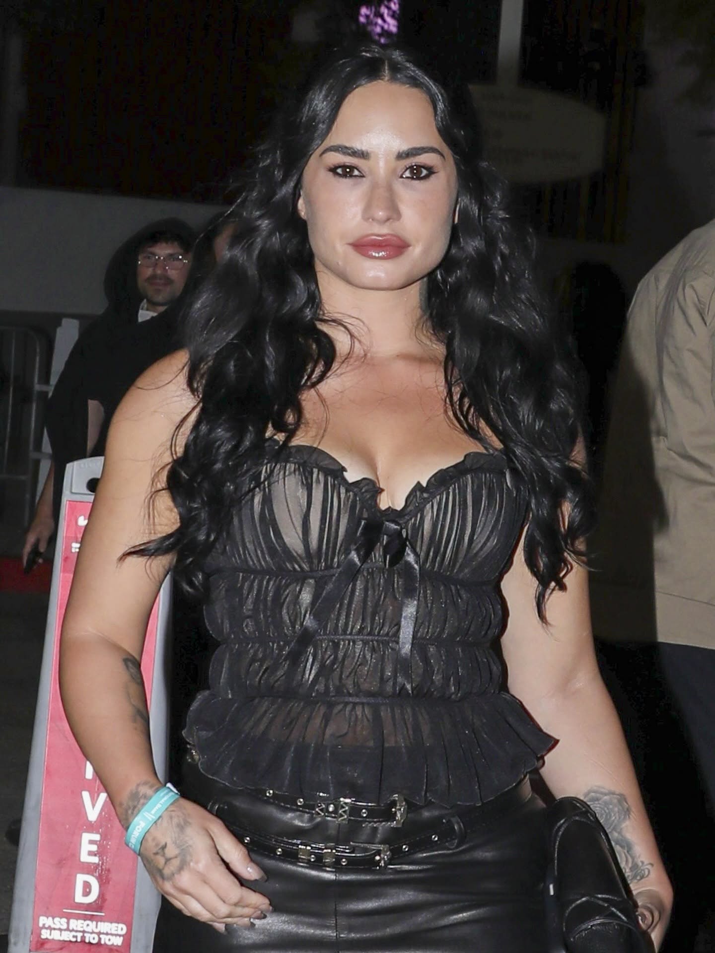 Demi Lovato shfaqet elegante në koncertin e Rosalias