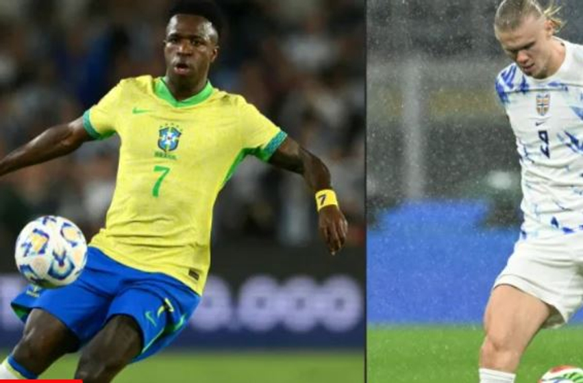 LIVE  Raphinha dhe Neymar në stol  Brazil Norvegji premton shumë