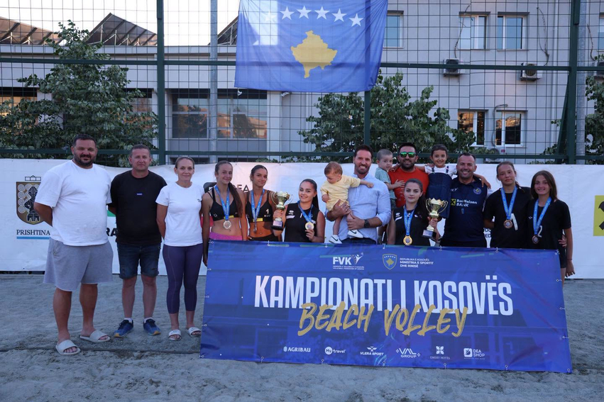 Ja fituesit e Kampionatit të Kosovës në Beach Volley U18