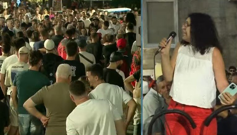 “Çdo shqiptar do të paguajë për koncertin e Kanye West” – Protestuesja: Rama nuk e zhbllokoi kurrë fondin për tërmetin dhe përmbytjet, 4 milionë euro për një këngëtar antisemit