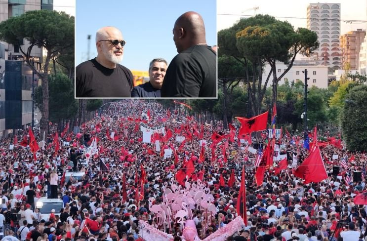 Rama mbron financimin 4 mln euro për Kanye West dhe sulmon protestuesit: Sorrat dhe korbat janë turrur me një furi glasash!