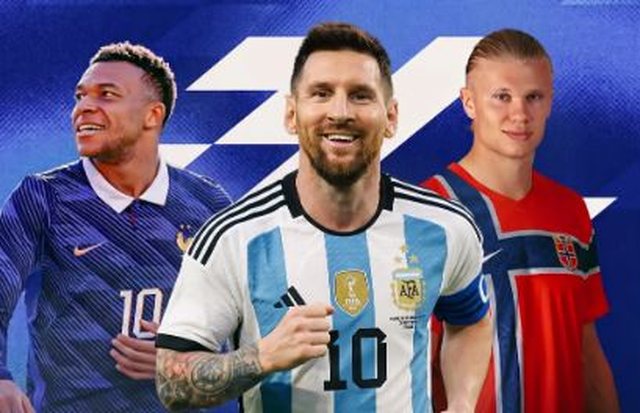 Messi, Mbappé dhe Haaland shkëlqejnë në skenën më të madhe të futbollit
