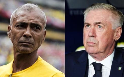 Romario godet Ancelottin në televizion: Është turp që ndodhet ende në stolin e Brazilit