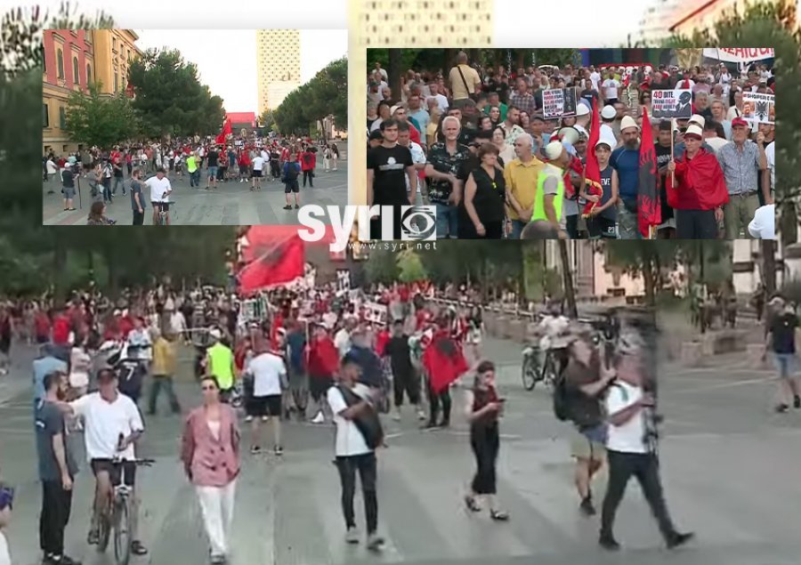 ‘Rama jepe dorëheqjen’/ 40 ditë protestë, qytetarët nuk tërhiqen, nis marshimi drejt Kryeministrisë