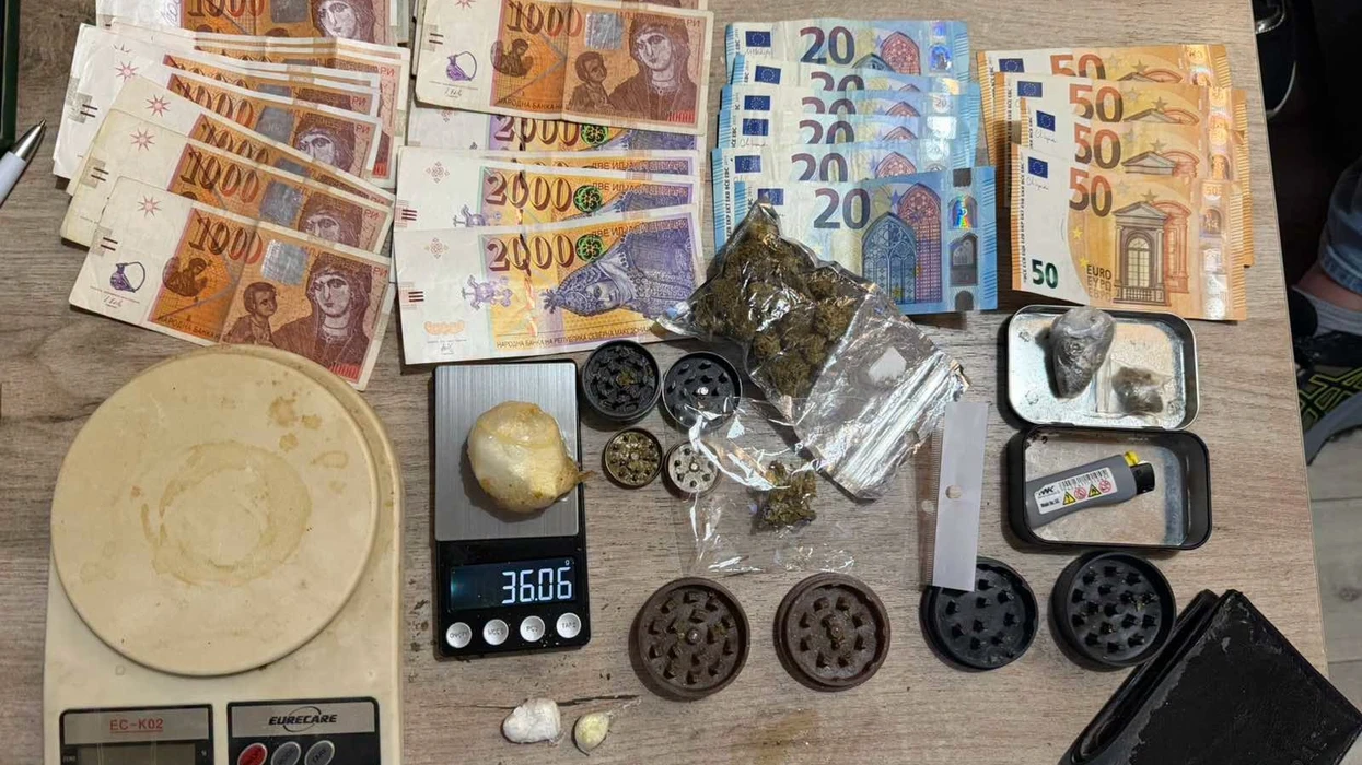 Bastisje në Shkup, konfiskohet drogë dhe para - ndalohen dy persona