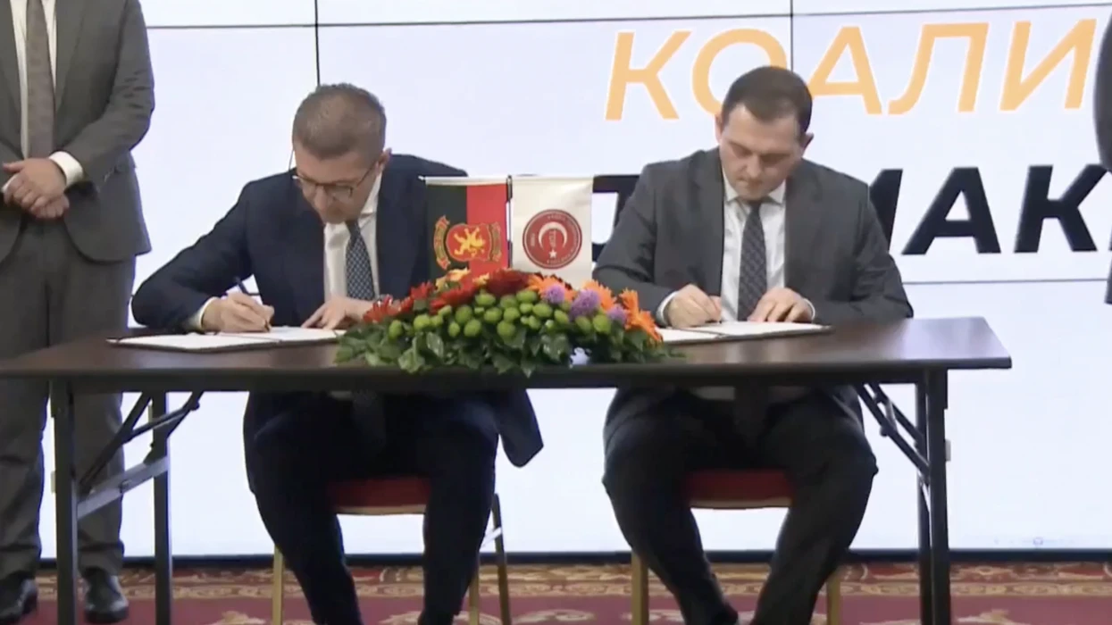Partia Demokratike e Turqve zyrtarisht iu bashkua koalicionit të OBRM-PDUKM-së