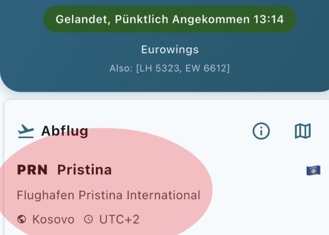 Edhe Frankfurti e përmirëson gabimin për Kosovën 