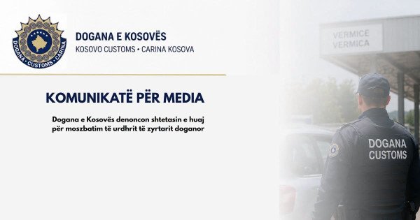 ​Refuzoi kontrollin doganor në Vërmicë, përballet me gjobë deri në 3 mijë euro
