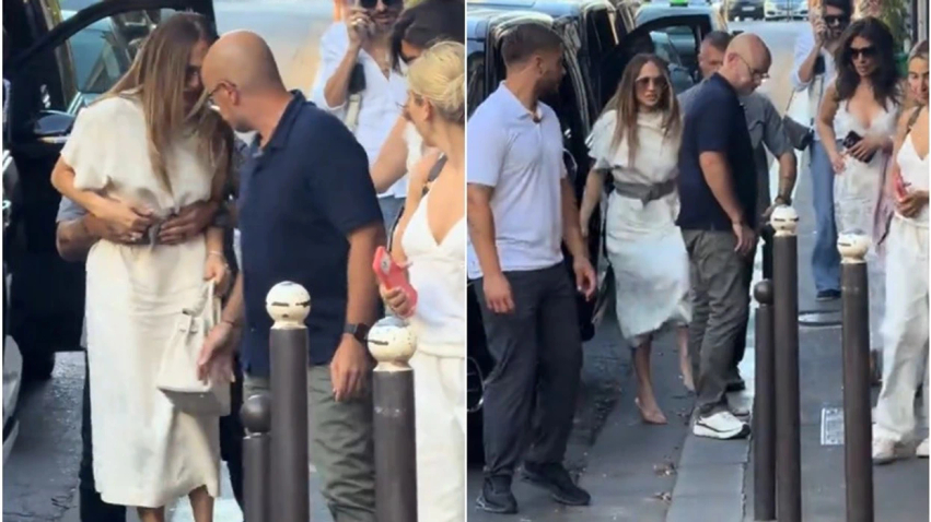 Jennifer Lopez për pak sa nuk u rrëzua  truproja i tij merr vëmendje me veprimin