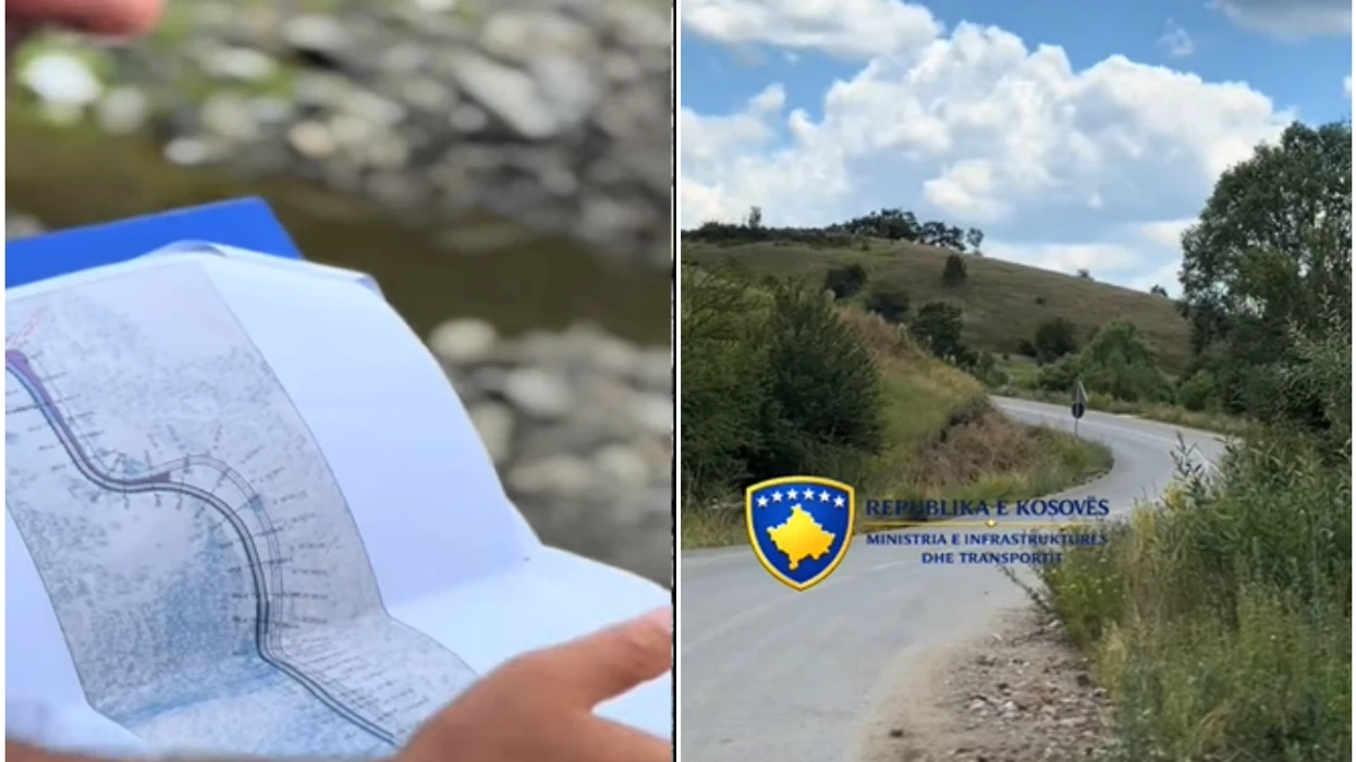 Rehabilitimi i rrugës Prekoc – Marec – Krilevë shoqërohet me masa për mbrojtjen e lumit Marec