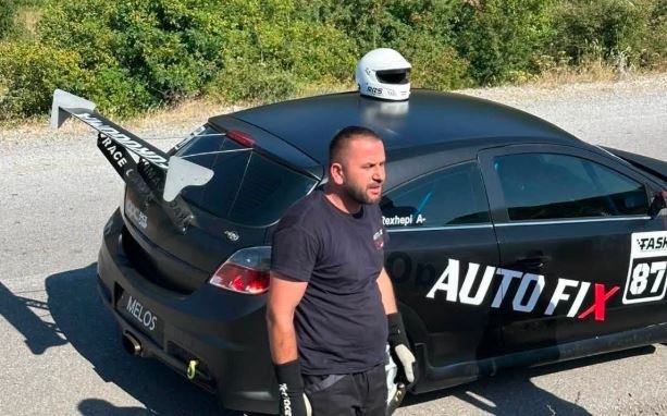 Valon Rexhepi, në Brezovicë me një Opel Astra tjetër 