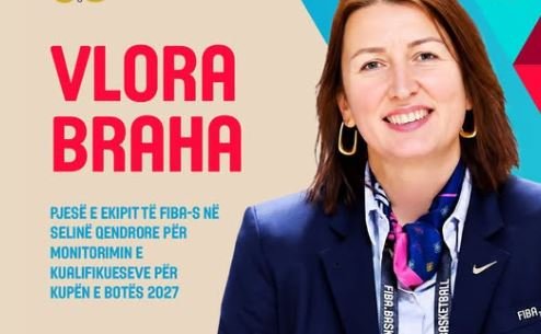 Vlora Braha pjesë e ekipit të FIBA-s në selinë qendrore gjatë monitorimit të kualifikueseve për Kupën e Botës 2027