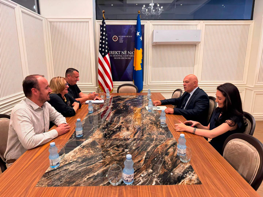 Gjini pas takimit me NDI  Oferta gjashtëpikëshe e Aleancës garanton zhvillim  stabilitet dhe siguri për Kosovën