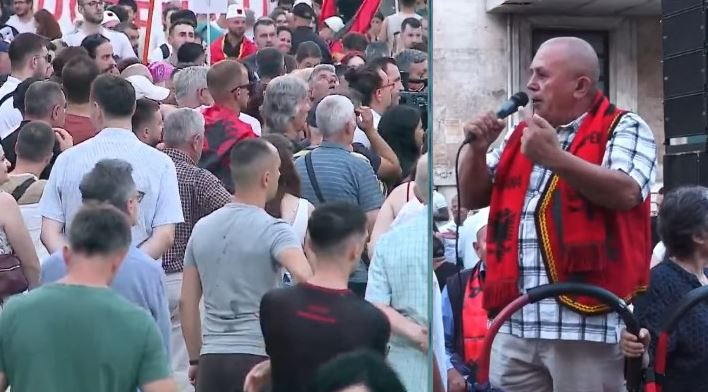 “Pse nuk e dorëzon Rama Belinda Ballukun? I ka bërë presion?”- Protestuesi thirrje SPAK: Nëse kryeministri ka shkelur ligjin, arrestojeni në zyrë! 