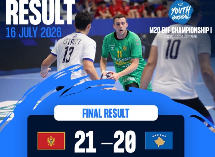 Kosova U20 nuk merr pikë në ndeshjen e fortë dhe të barabartë me Malin e Zi