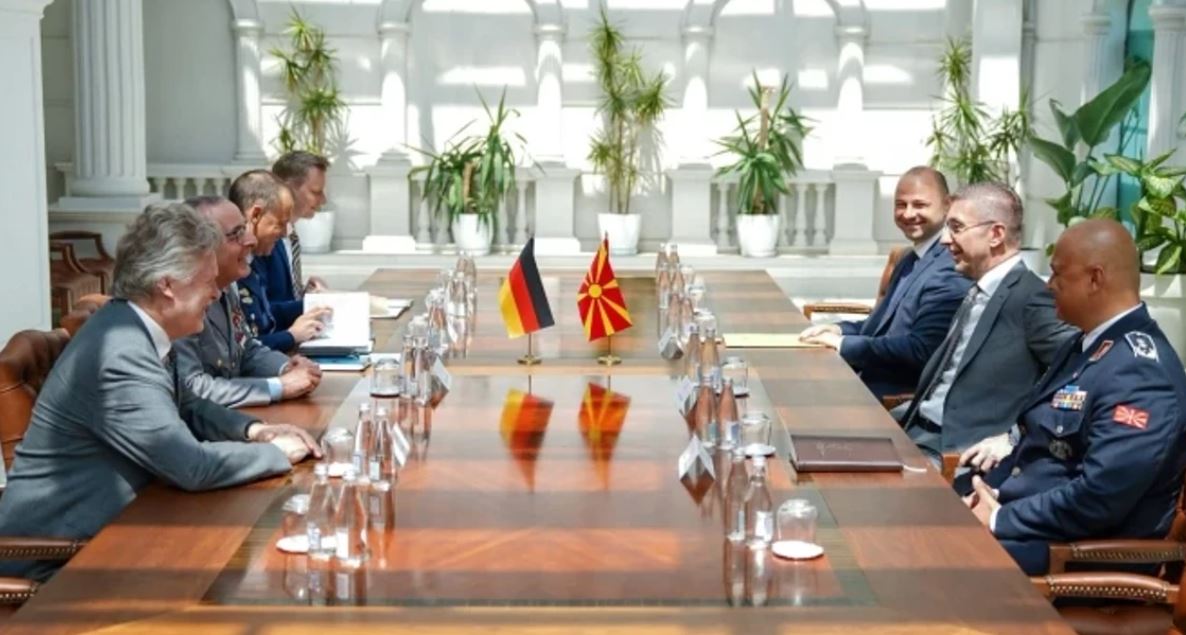 Mickoski-Brojer: Maqedonia e Veriut dhe Gjermania drejt bashkëpunimit më të ngushtë ushtarak
