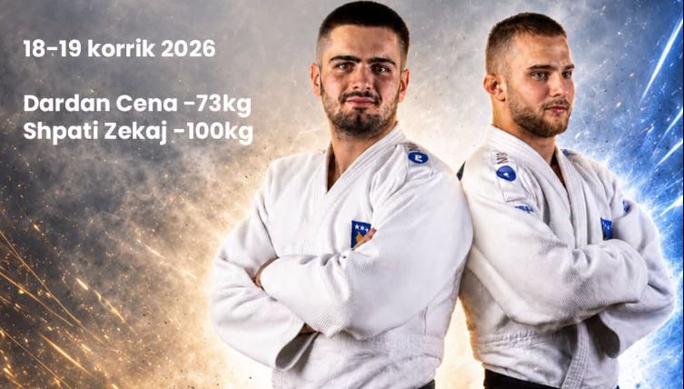 Kosova me dy xhudistë në Kupën Botërore në Sarajevë