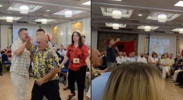 “Kuvendi kombëtar i protestës” me tensione, të pranishmit përplasen me njëri-tjetrin