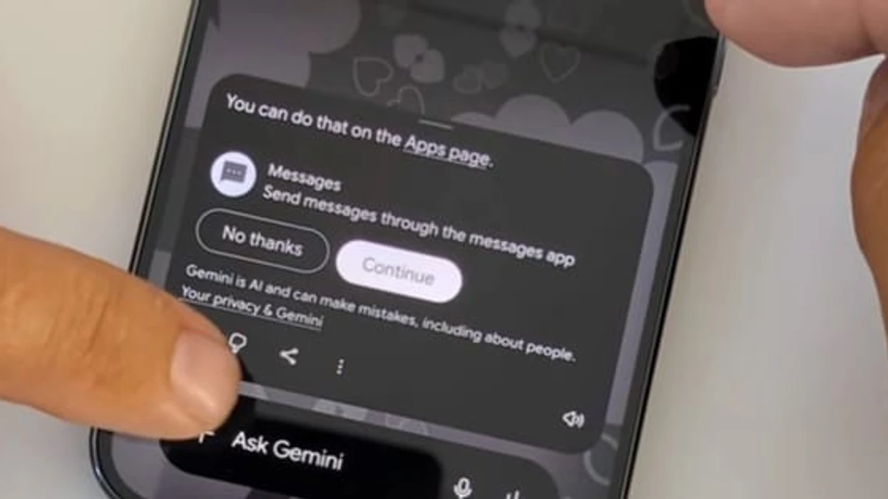 Anashkalimi i bllokimit të ekranit në Android i lejon Gemini të dërgojë SMS pa verifikim