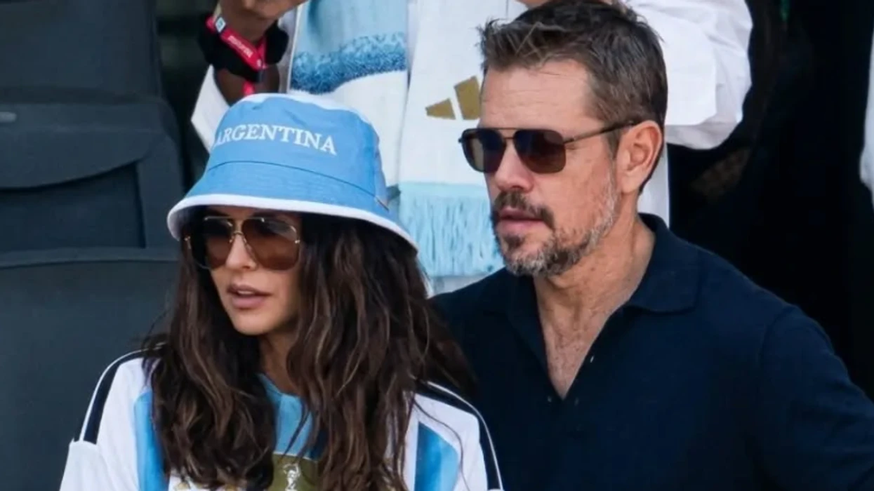 Matt Damon ndoqi finalen e Kupës së Botës me bashkëshorten argjentinase 