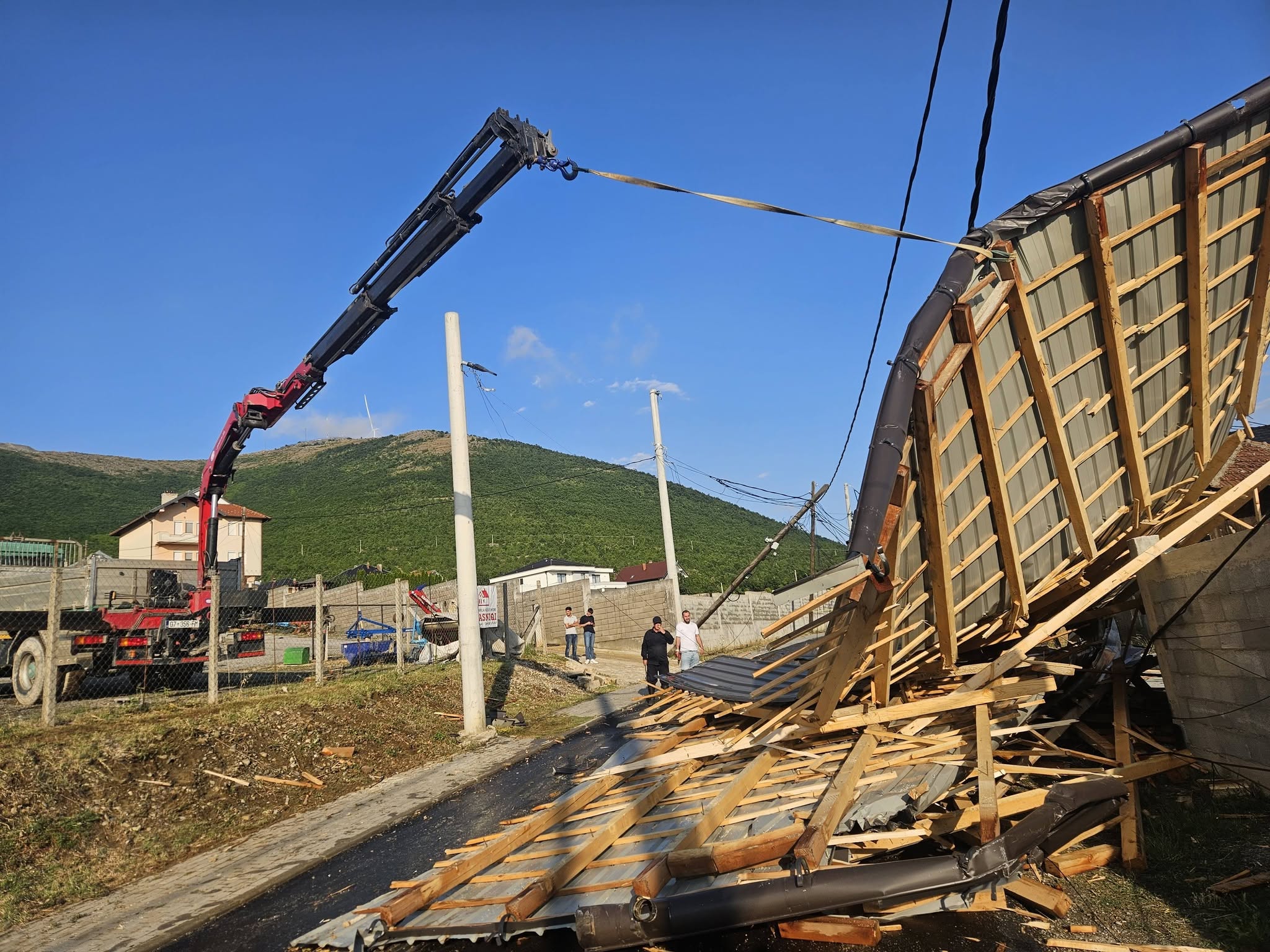 Stuhia shkaktoi dëme edhe në Rahovec, Drejtoria për Mbrojtje dhe Shpëtim bën thirrje qytetarëve për kujdes të shtuar