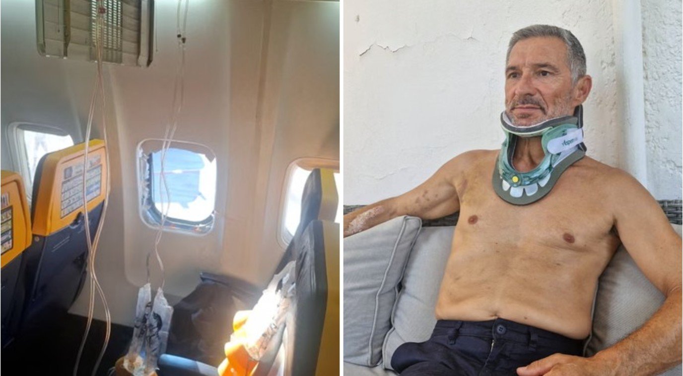 U thith nga dritarja e avionit në Selanik, pasagjeri rrëfen tmerrin e përjetuar