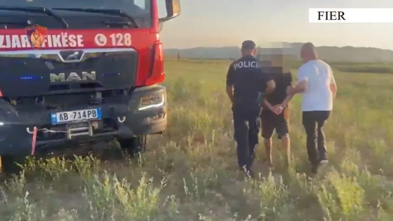 Ndezën zjarr në tokat e tyre bujqësore, por flakët dolën jashtë kontrollit/ Në pranga një 58-vjeçar në Fier, procedohet penalisht një tjetër