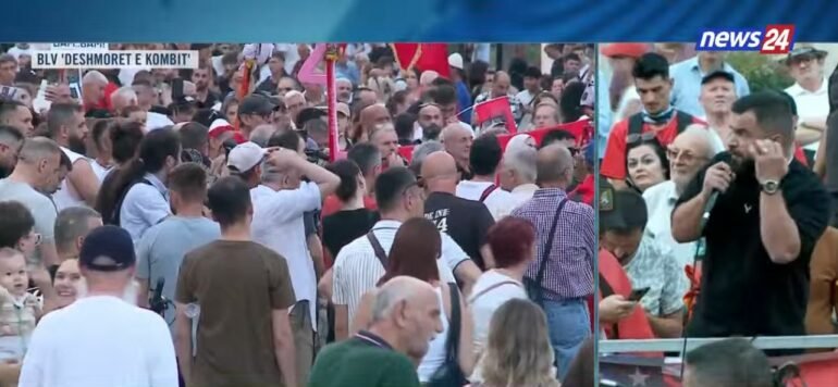 “Balla na quajti terroristë”/ Protestuesi thirrjet SPAK: Të merret urgjentisht në hetim për shkelje të Kushtetutës. Jemi qytetarë të lirë, i kanë bërë llogaritë gabim
