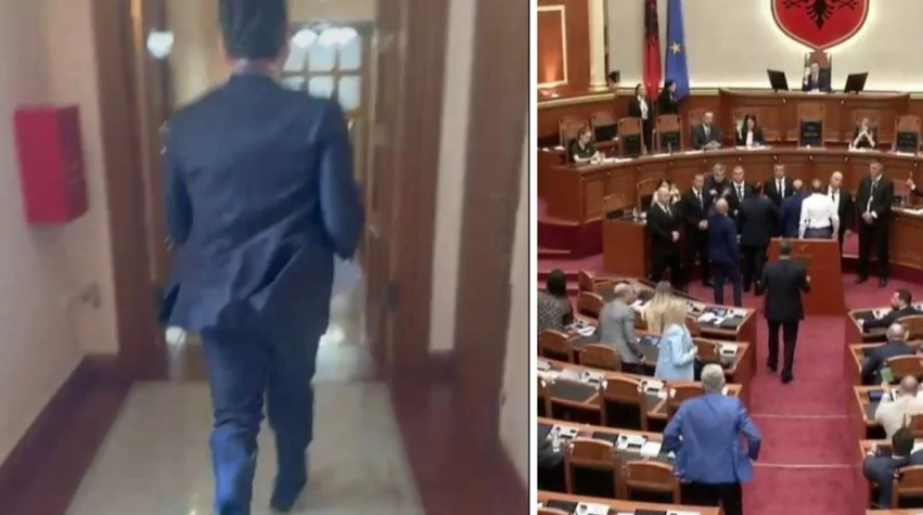 Shehaj rrëmbeu nga zyra e Kuvendit dokumentin e marrëveshjes me SHBA,