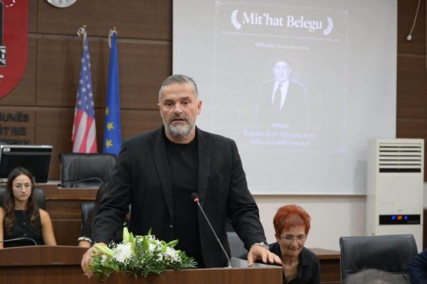 Nderohet jeta dhe vepra e Mithat Belegut në Pejë