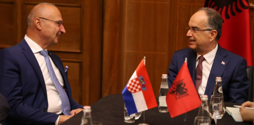 Begaj takon ministrin kroat, vlerëson mbështetjen për Shqipërinë dhe